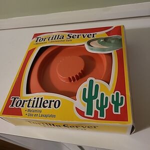 Melamine Tortilla Server